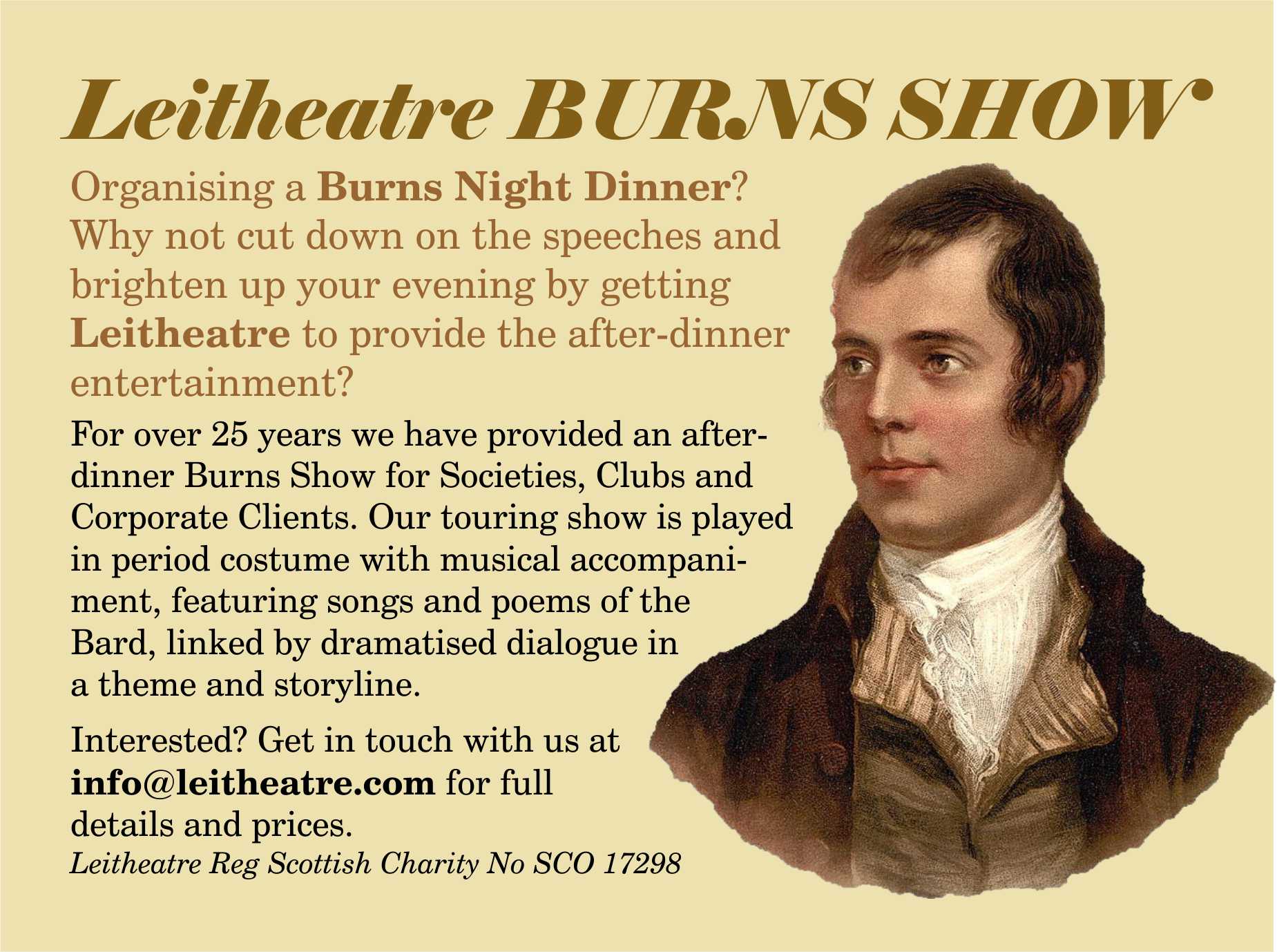 Burns show details